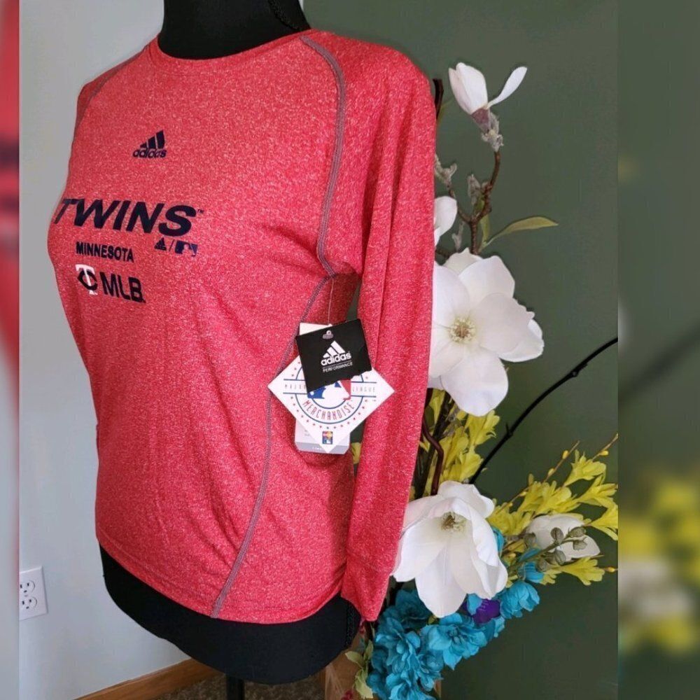 Adidas Women's ClimaLite Twins Long Sleeve NWT